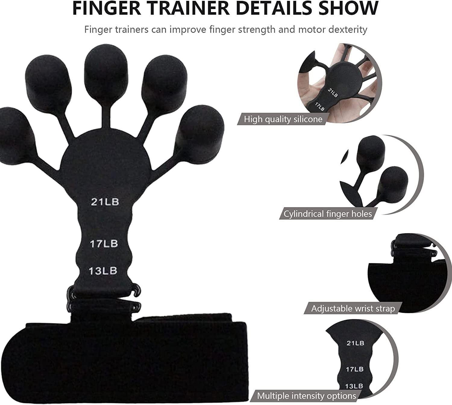 Gripster in silicone per allenatore di forza di presa