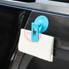 Universal Suction Clip Glass Metal Tile Surfaces Simple Attach Firm Grip Car Clip Accessory Suitable for Car & Bath Use