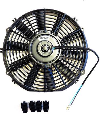 (mind Items) 12-inch General-Purpose Slim Electric Fan, Blower/Push-Type, 12-inch, 12V