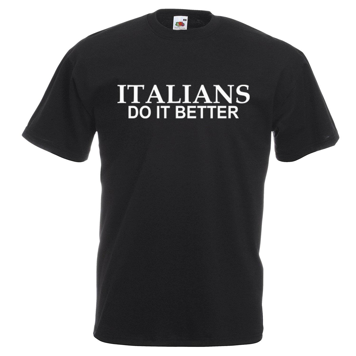 Adults Italians Do It Better Pop Singer Preach 1980s Black Unisex TShirt 2XL