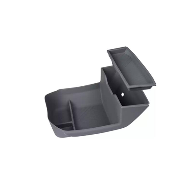 For ZEEKR 7X 2025+ Centre Console Armrest Lower Storage Box Silicone Double-Layer Organizer Box Interior Upgrade Car Accessories