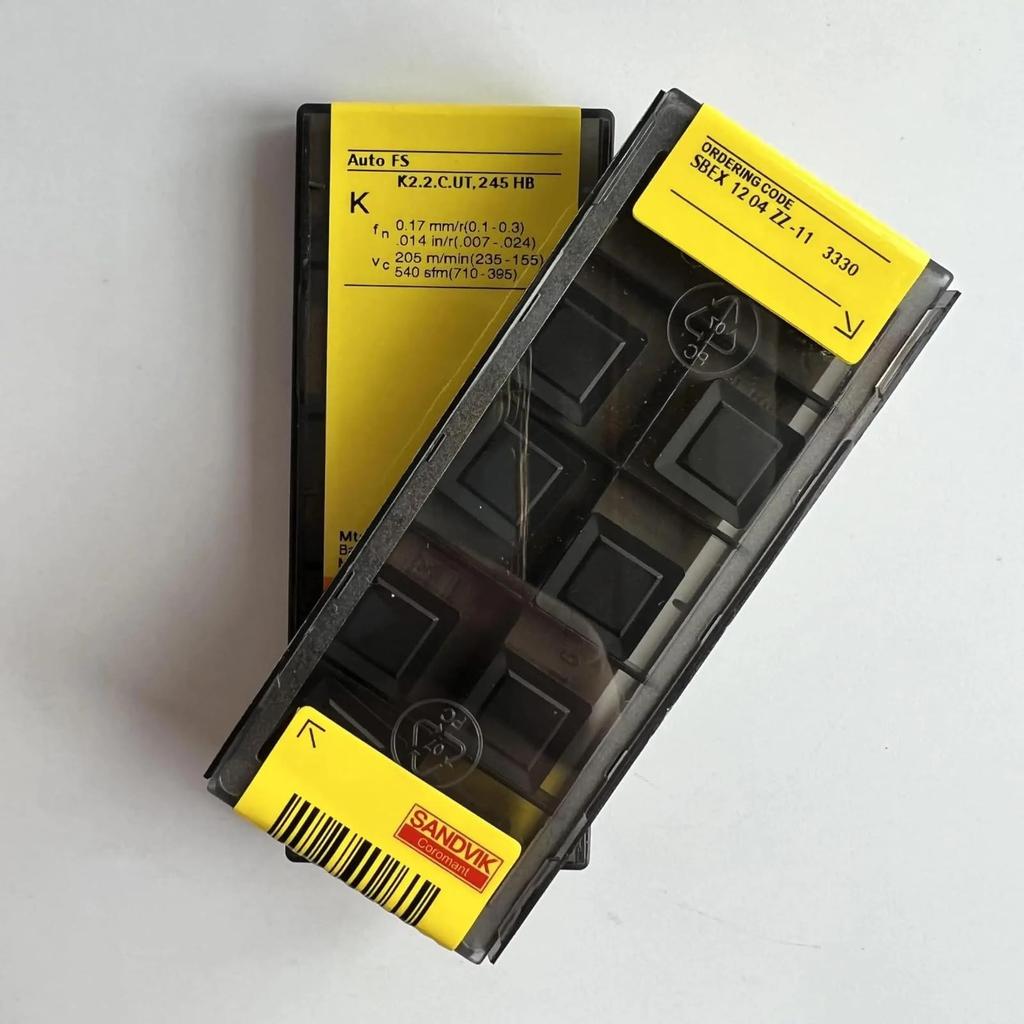 Original Sandvik / SBEX1204ZZ-11 3330 / CNC lathe carbide blade 10 PCS