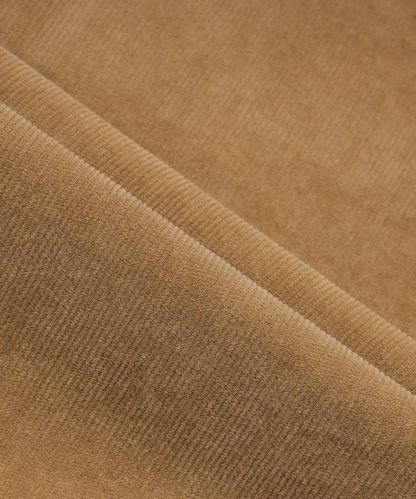 BROOKS BROTHERS Wide Fit Corduroy Garment Dyed Chino Pants (Brown) (Bbpcmnf405)