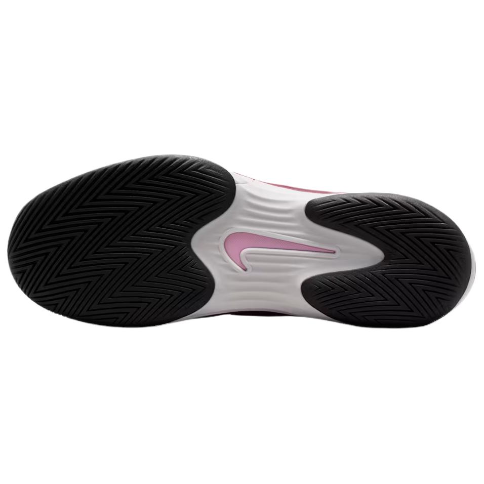 Nike  Vapor 12 Hard Court Tennis Pink Smoke Vast Grey Black White Women Sneakers FV5554-600