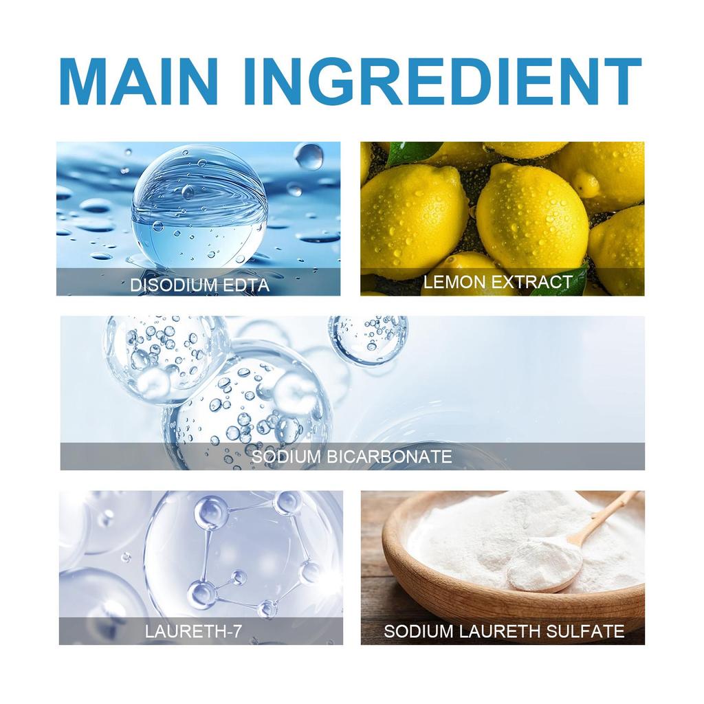 Jakehoe Dishwasher Cleaner Sheets 100g - Effectively removes grease, grime, limescale, and other stains. Powerful dishwasher deodorizer.