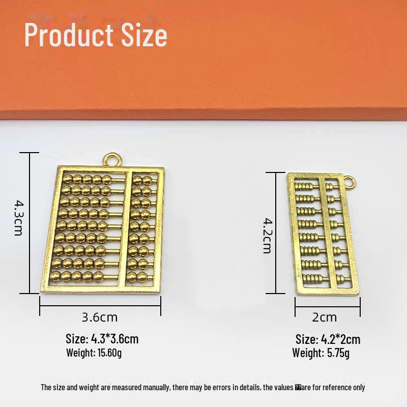 Abacus Beads Keychain Pendant – Small Abacus Keychain Accessories