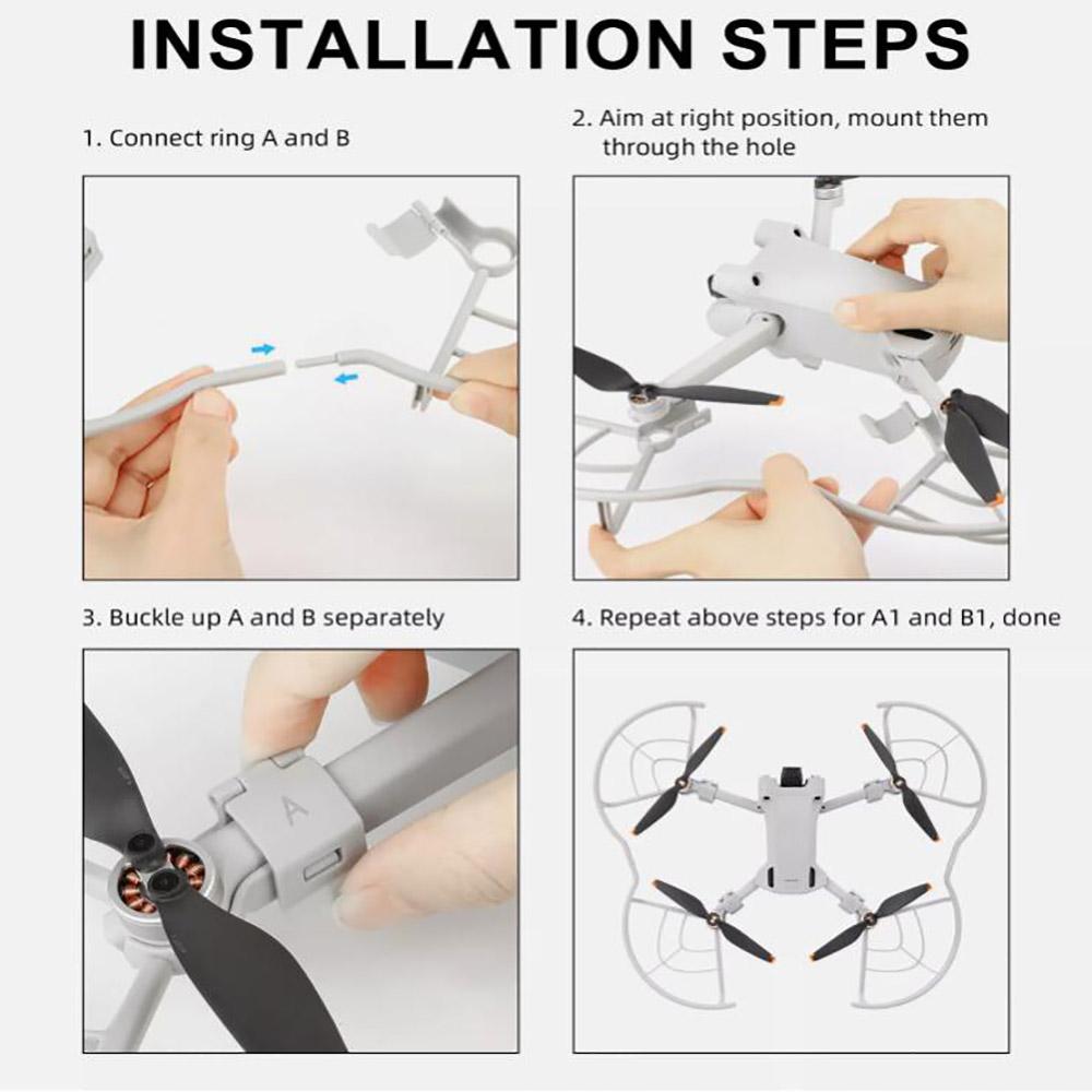 Propeller Guard Set Blades Guard Cover for DJI Mavic Mini 3 Pro