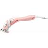 FEATHER Peanie Back/Body 2WAY Made In Japan Easy-to-Shave Razor for Women's Back, Nape, Arms, Armpits, Legs