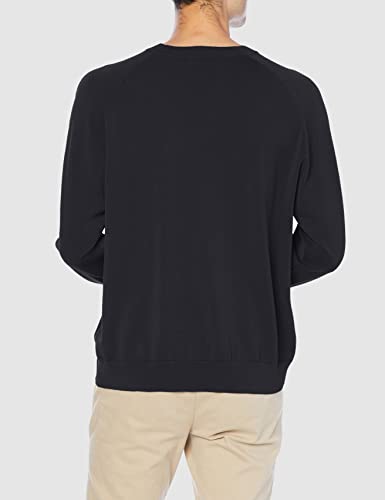 

Beams Lights TC High Gauge Basic Crew Sweater, Navy, Medium