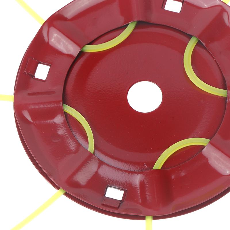 Gasoline/Lithium Grass Trimmer Head Removal Of Garden Weed Brushcutter Part Steel Lawn Mower Head With 4 Lines Replacement