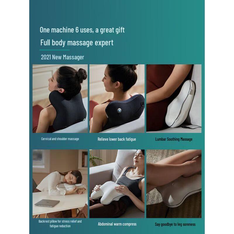 Philips Neck and Back Massage Pillow CN plug (adapter included)