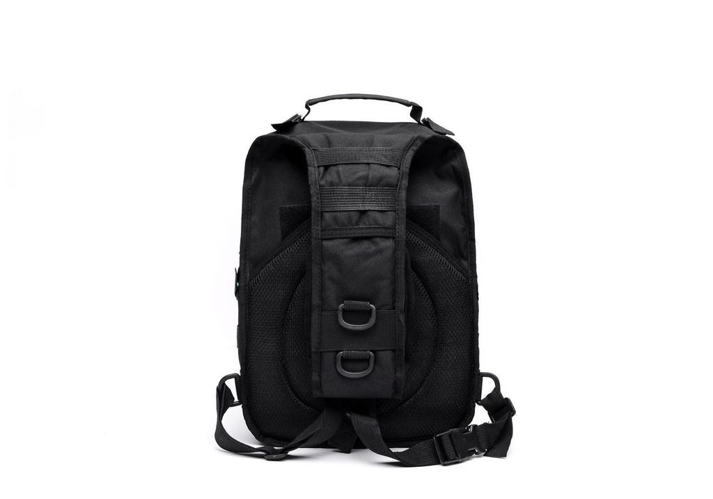 Outdoor Water-Repellent Wear-Resistant Tactical Crossbody Backpack for Travel, Cycling, Hiking, and Sports