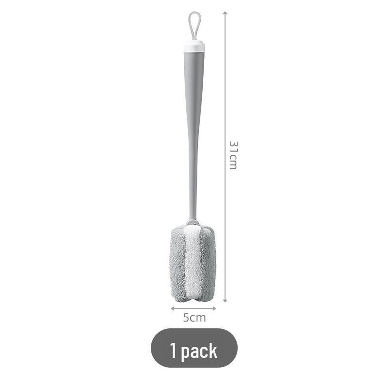 Japan Cup Milk Bottle Brush - Multi-Functional, Long Handle, No Dead Corners, Kitchen Cleaning Tool.