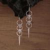 Beautiful Punk Skull Dangle Earrings