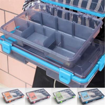 1 pièces insérer poisson appât boîte accessoires de pêche PP ingénierie plastique appâts leurre crochet boîtes en plastique mallette de rangement
