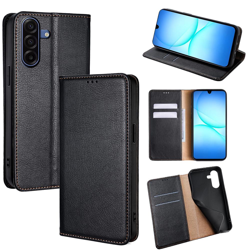 For Samsung Galaxy A17 5G Case Wallet PU Leather Magnetic Auto-Absorbed Phone Cover