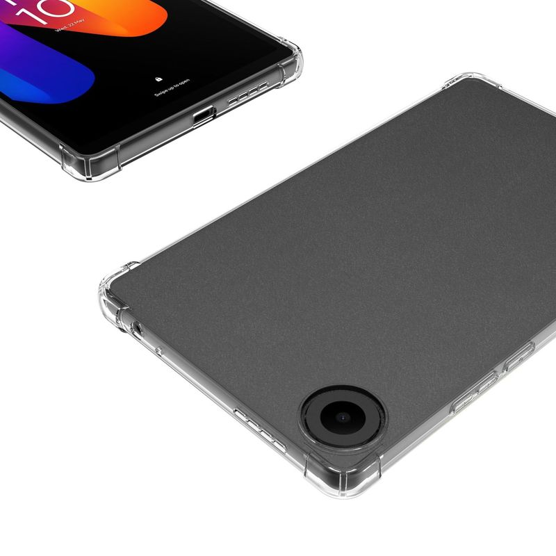Shockproof Anti-Fall Transparent TPU Case for TCL Tab 8/11 Gen 2 11FE Note A1 Nxtpaper Plus 2026 Tab 10L Gen4 with 4 Corner Airbag Protective Cover