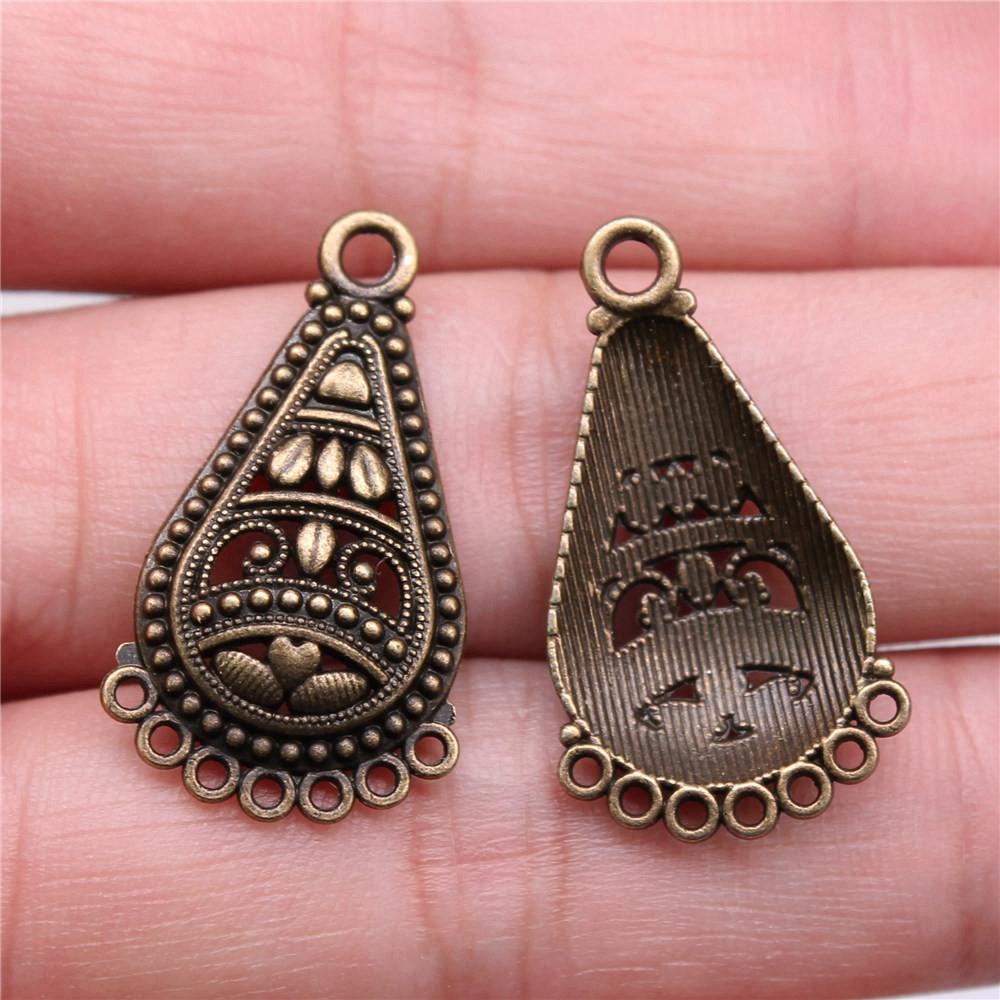

Серьги-капли для сережек, аксессуары, детали, парные украшения, массивные, необычные, дешевые, милые вещи A24-10pcs-17x30mm