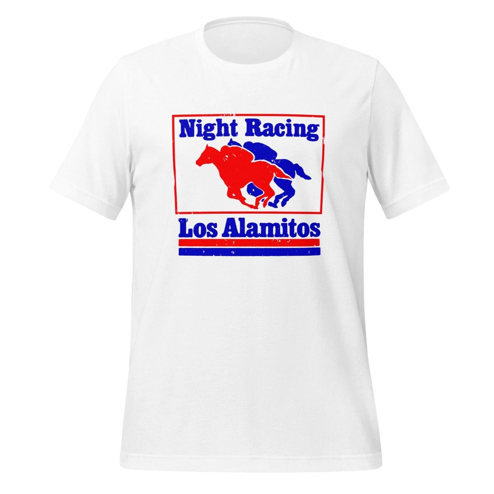 Vintage Retro T Shirt Los Alamitos Horse Racing SoCal California Graphic Tee 3XL