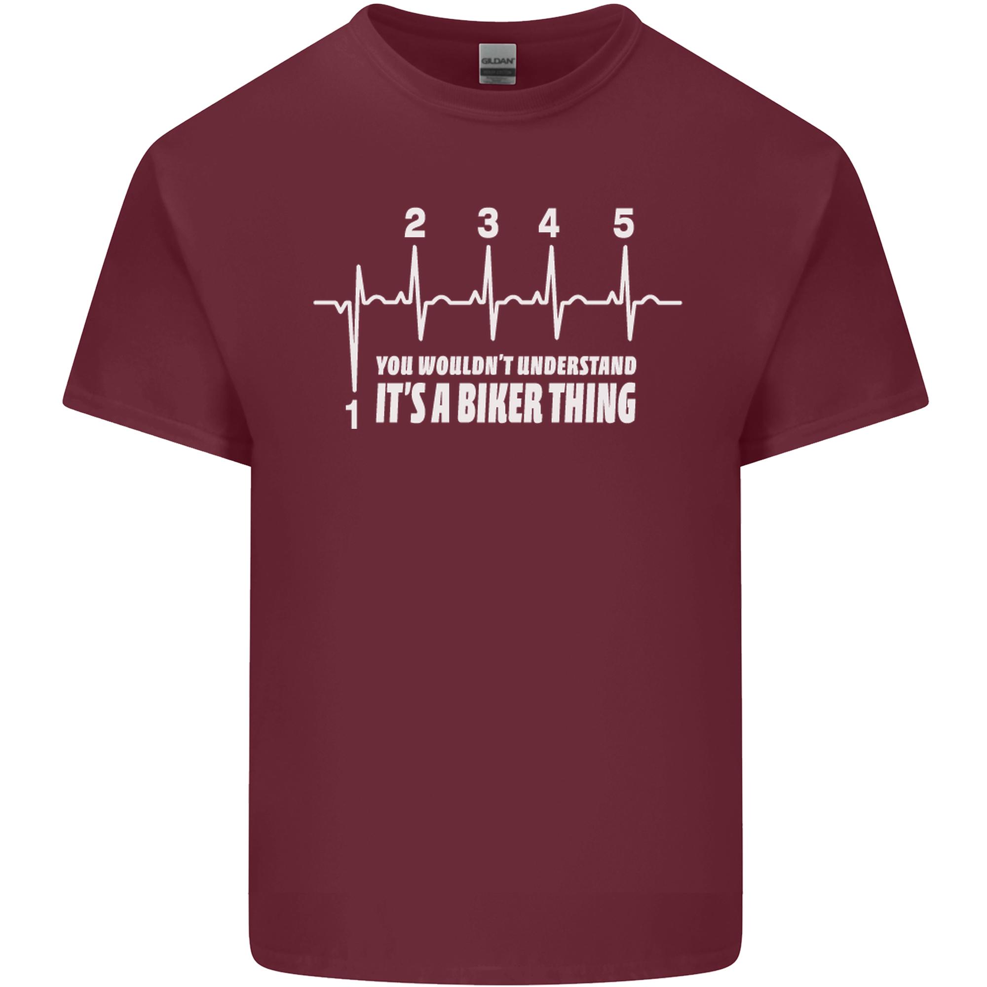 Its a Biker Thing Motorcycle Motorbike Unisexs Light Cotton TShirt S