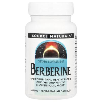 Berberin, 500Mg, 30 Vejetaryen Kapsül