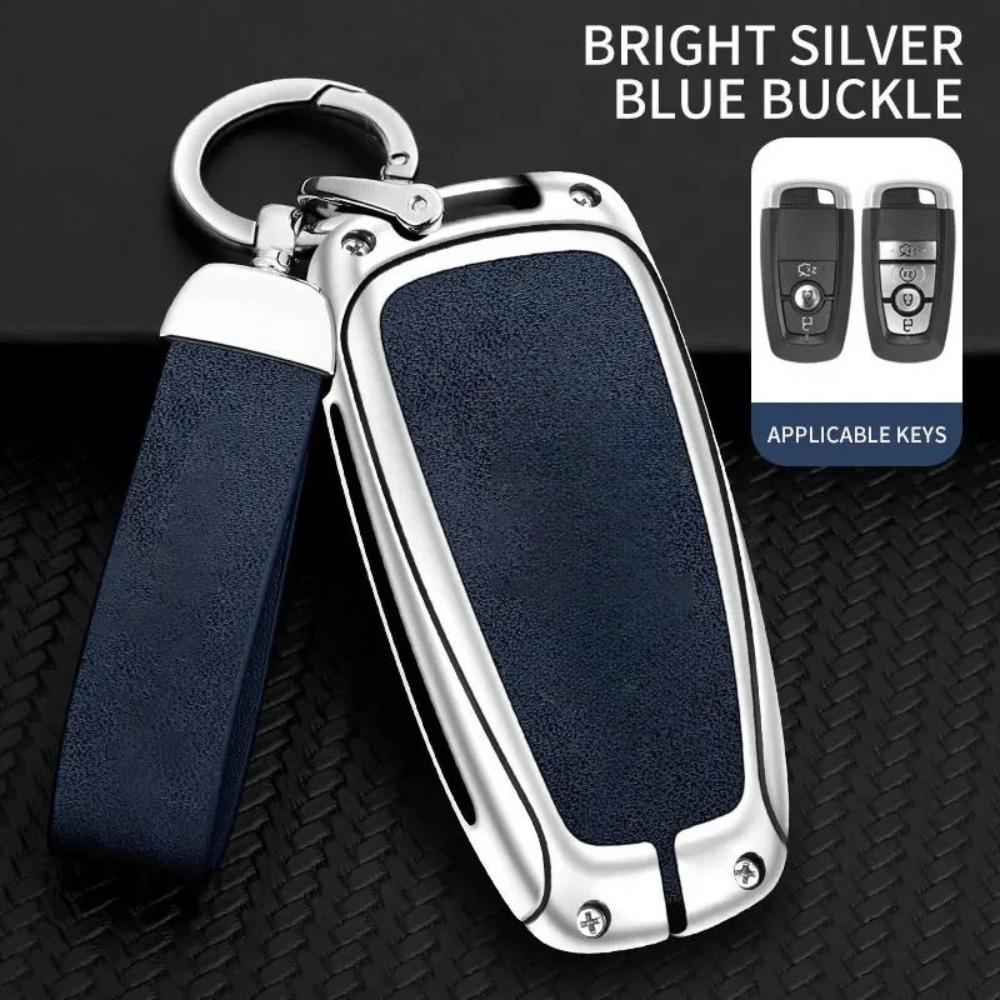 Zinc Alloy Car Remote Key Case for Ford Raptor F150 Remote Control Protector for Ford F-150 RAPTOR Car Key Cover Car Accessories