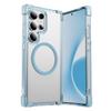 For Samsung Galaxy S24 Ultra Case Compatible with MagSafe Reinforced Corners TPU+Acrylic Back Cover