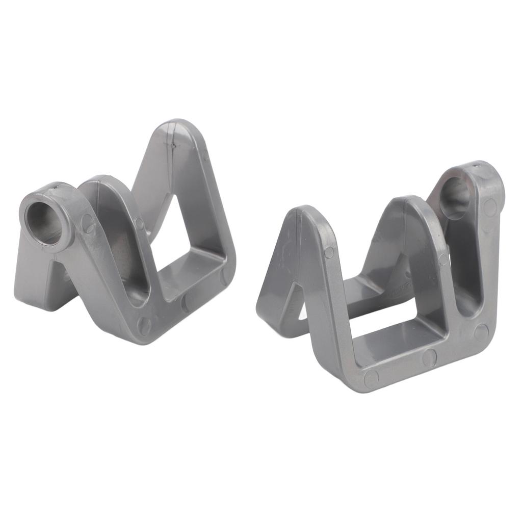 2Pcs Boat Bumper Clips Quick Release for Binding Nylon Fiberglass Pontoon Holders Rope Accessories Silver