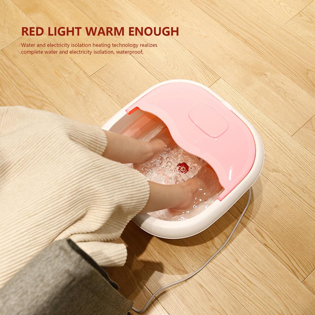 Foot Spa Bath Electric Massager Folding Constant Temperature Pedicure Tub