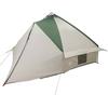 Teepee Tent for 10 Persons Green and White 567 x 470 x 242 cm