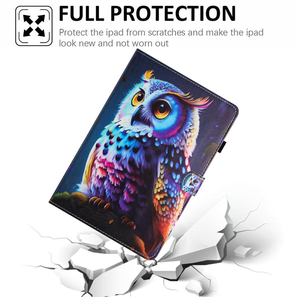 For iPad 10.2 (2021)/(2019)/(2020/Pro 10.5-inch (2017)/Air 10.5 inch (2019) Tablet Case PU Leather Stand Cover
