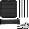 Reflective Blackout Window Shade Cover Waterproof RV Skylight Shade  Glass Sunroof
