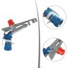 Irrigation Sprinkler 1 Inch Adjustable 360 Degree Spray Device for Agriculture Green Belts and Industrial Dust Removal Watering