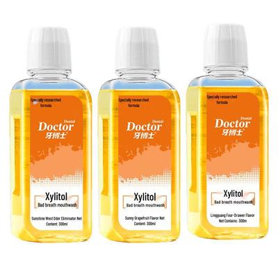 Dr. Ya Xylitol Fresh Breath Mouthwash (3x300ml)