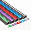 10pcs/lot Car-styling Plating Air Outlet Trim Strip Interior Air Vent Grille Switch Rim Trim Outlet Decoration Strip DIY