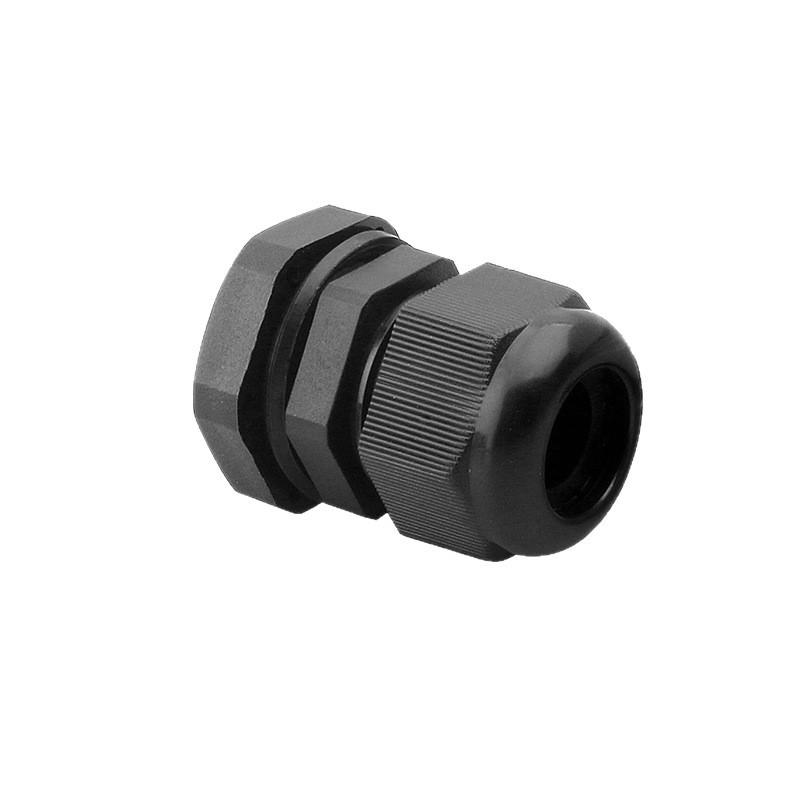 Nylon PG/M Cable Gland with Sealing & Flange Nut for Mining Applications.