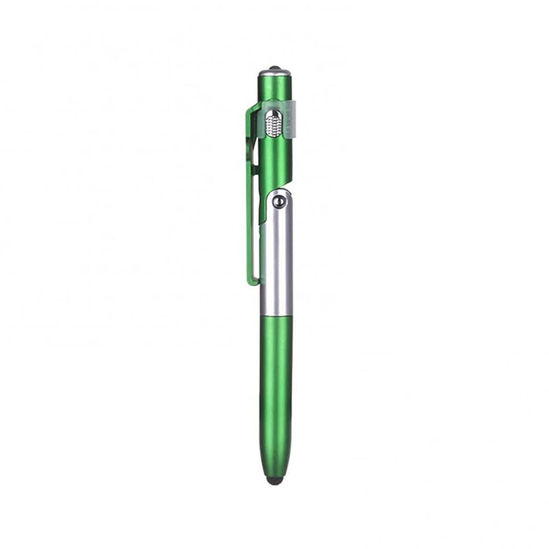 

multifunctional LED pen touch screen for mobile phone tablet capacitive ballpoint pen with light