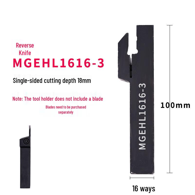 3mm Outer Diameter Grooving Tool Holder MGEHR/MGEHL Series