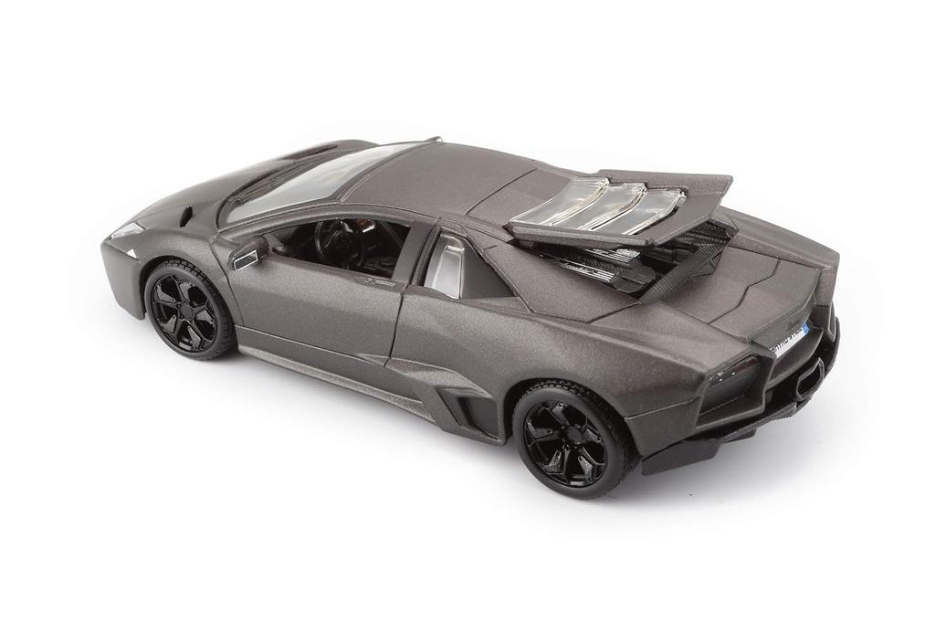 BURAGO Lamborghini Reventon Miniature Car 1/32 2007 (Matte Dark Gray Metallic)