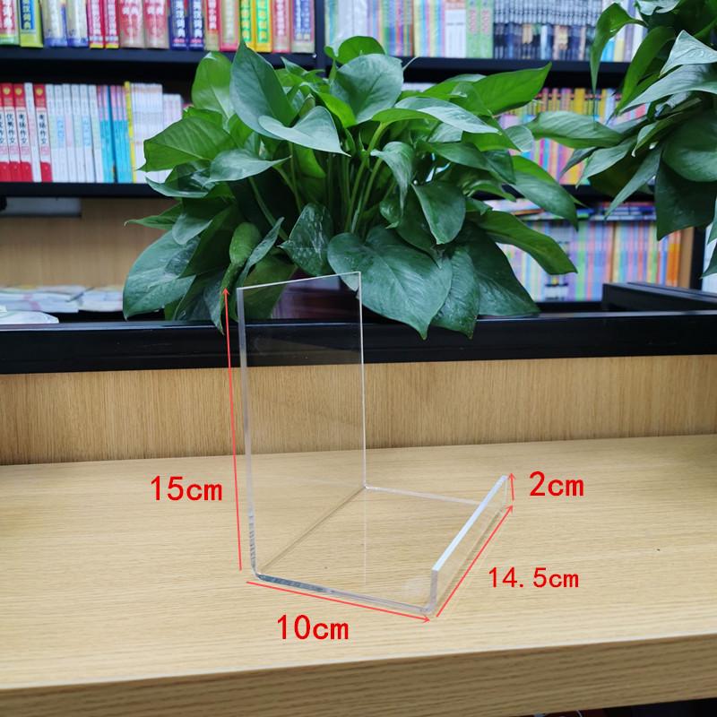 Acrylic Bookends and Stand for Books, Booklets, Records, and Displays