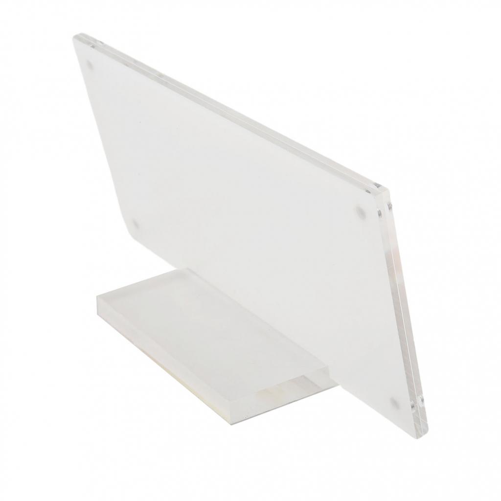 Photo Frame Acrylic Table Card Non Toxic Certificates Authorization Cards