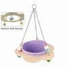 Cozy Woven Bird Nest Breathable Hanging Bird Nest Parrot Bed Bird Sleeping Hut  Cage Accessories
