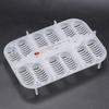 Transparent Plastic Professional Gecko Snakes Lizards Reptiles Eggs Breeding Incubator Tray Hatcher Box