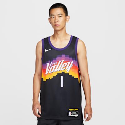 Nike NBA Swingman Dri FIT Basketball Jersey Men s Black 2XL