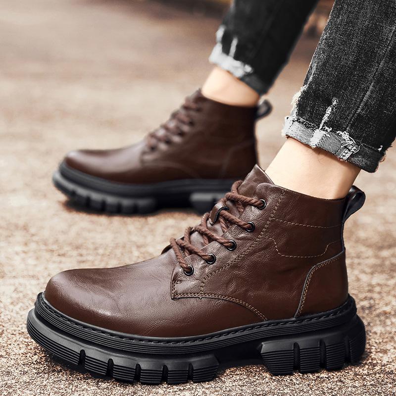 Mens Leather Shoes Luxury Crocodile Pattern Men Business Dress Shoes Casual Social Shoe Male Wedding Footwear