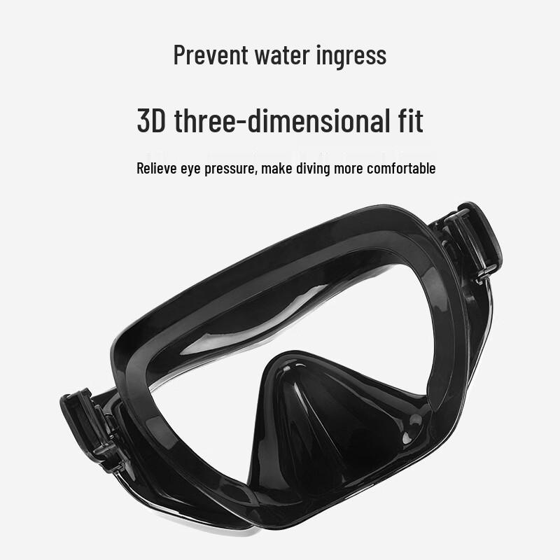 OLOEY Anti-Fog Snorkeling Mask & Dry Snorkel Set