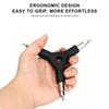 6 In 1 Bike Hex Allen Wrench Y Shape 3 Way Interchangeable Bits Carbon Steel Bicycle Hand Repair Tool Kit T25 Ph2 Screwdriver