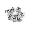 10pcs/lot Alloy Large Holes Beads Simple Pendant Charm Beads Fit DIY Original Bracelet Jewelry Making Accessories
