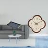 Elegant Rectangular Serving Tray Table And Creative Wall Clock Organizer for Homes Hotels