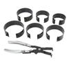 Adjustable Sleeves Piston Ring Compressor Tool Piston Ring Compressor Kit  Engine Repair